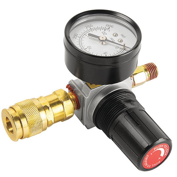 Speedaire 0190315E 38.13 Air Regulator, 4 in.W, 1/4 in. NPT, 45 cfm