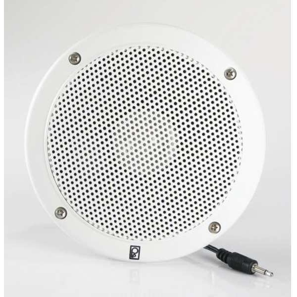 Poly-Planar Remote Speaker, Black, 1-39/64in.D, 20W MA1000-RB | Zoro