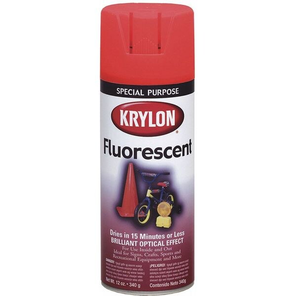 Krylon Spray Paint, Safety School Green, Gloss, 11 oz. K03100000 Zoro