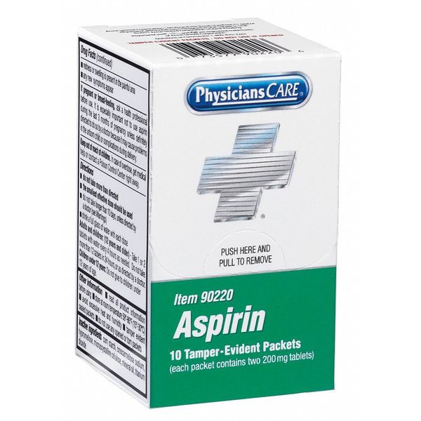 Physicianscare Aspirin, Tablet, 325mg, PK20 90220G