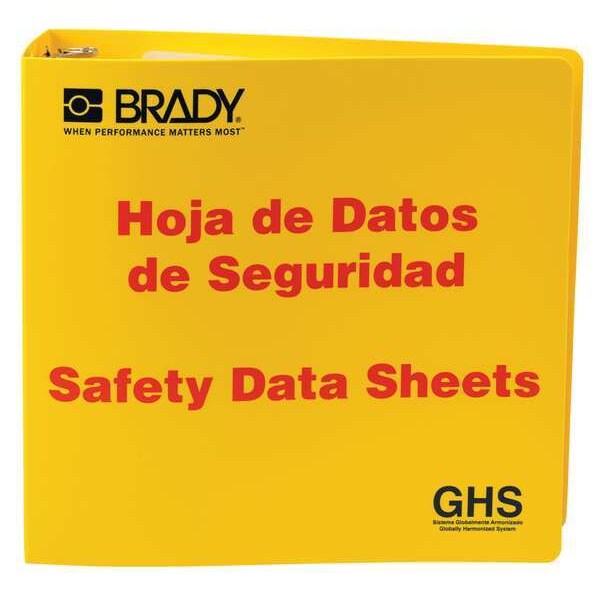 Brady 121186 35 99 Binder Right To Know Safety Data Sheet Zoro Com