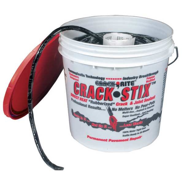 Crack Stix 2050 74.47 10 lb., 1/2 in. D, 125 ft. Black Joint and Crack
