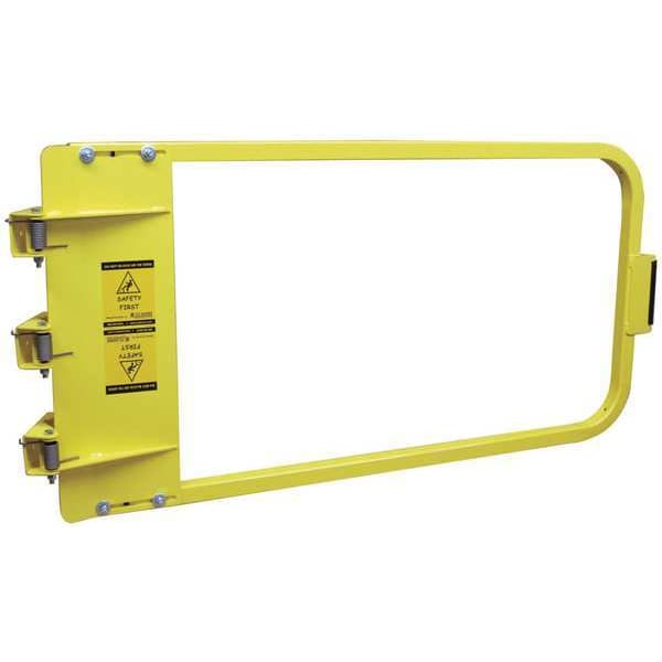 Ps Industries Safety Gate, 42-3/4 to 46-1/2 In, Steel, Color: Yellow LSG-44-PCY
