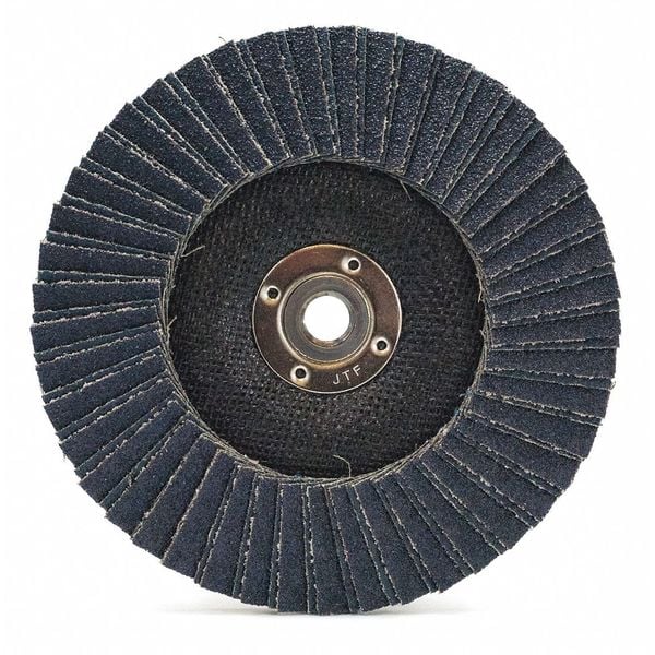 Weiler Flap Disc, 7 in. x 40 Grit, 7/8,8600 RPM 98929 | Zoro