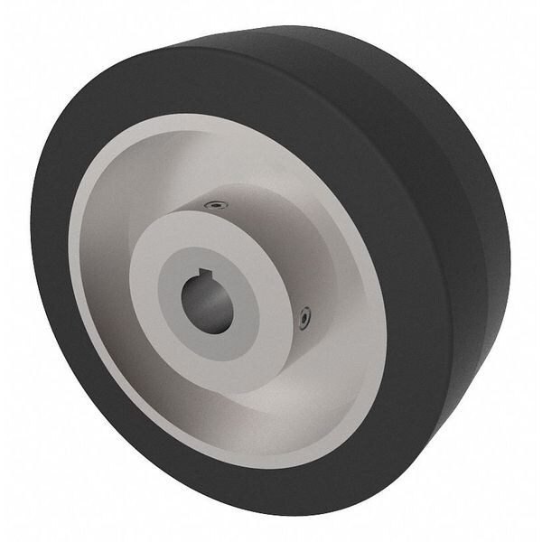 Caster Concepts Drive Wheels, 1000, 3 in. W, Rubber 08300-70-16-KWC | Zoro