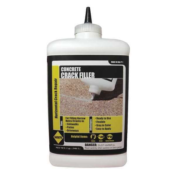 Sakrete 1 qt. Gray Concrete Crack Repair 120026 Zoro