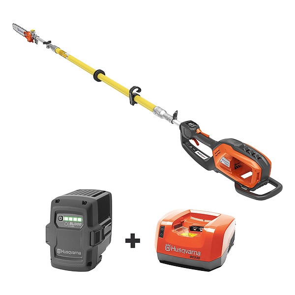 Husqvarna Battery Dielectric Pole Saw Kit 525IDEPS MADSAW+BLI300+QC330