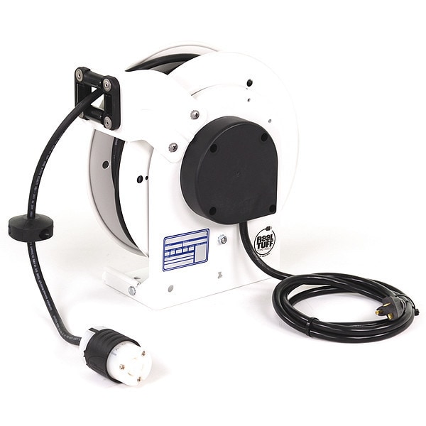 Kh Industries 25 ft. 12/3 Retractable Cord Reel 20 Amps RTAN3LWWCL520J12F Zoro