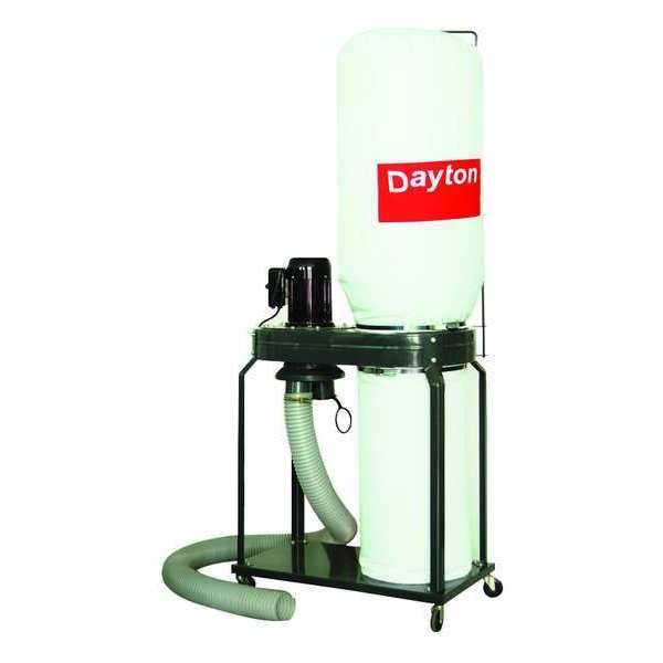 Dayton 3AA28 509.99 Dust Collector, Single Stage