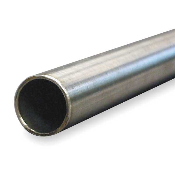 Zoro Select 1-3/4" OD x 6 ft. Welded 316 Stainless Steel Tubing 3ADR9