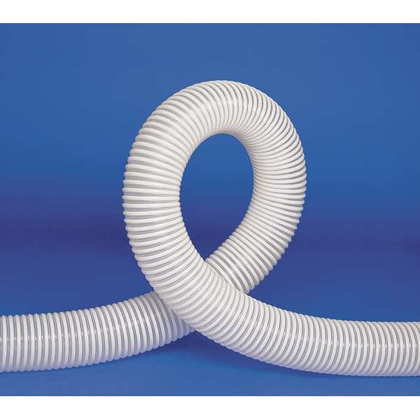 Hi-Tech Duravent Ducting Hose, 3-1/2 In. ID, 25 ft. L, Poly 2145-0350-2225