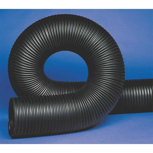Hi-Tech Duravent Ducting Hose, 12 In. ID, 25 ft. L, Rubber 0661-1200-1025