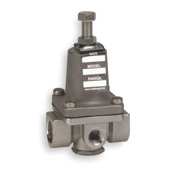 Watts Pressure Regulator, 1/4 In, 3 to 50 psi 1/4 SS 263 A 3 50