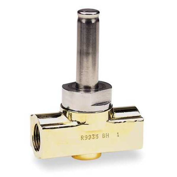 Dayton Brass Solenoid Valve Less Coil, Normally Closed, 3/8 in Pipe Size 008613