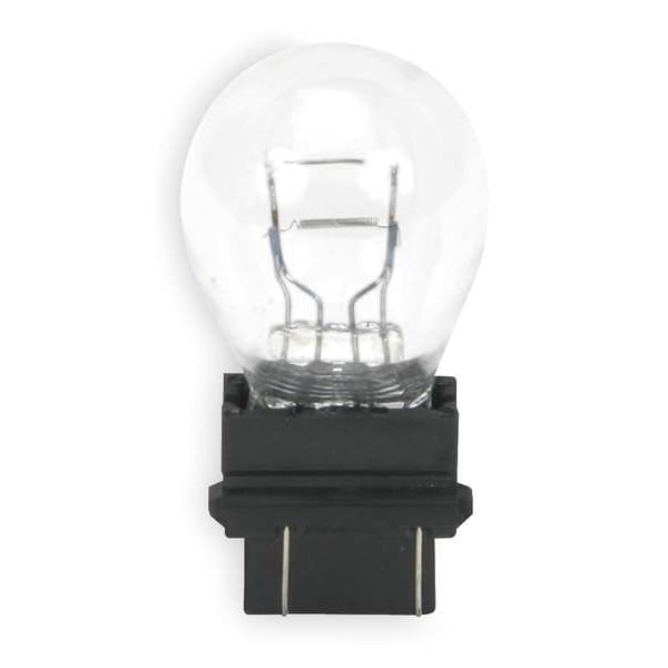 Current GE LIGHTING 7.0/27W, S8 Miniature Halogen Light Bulb 3057NH/BP2