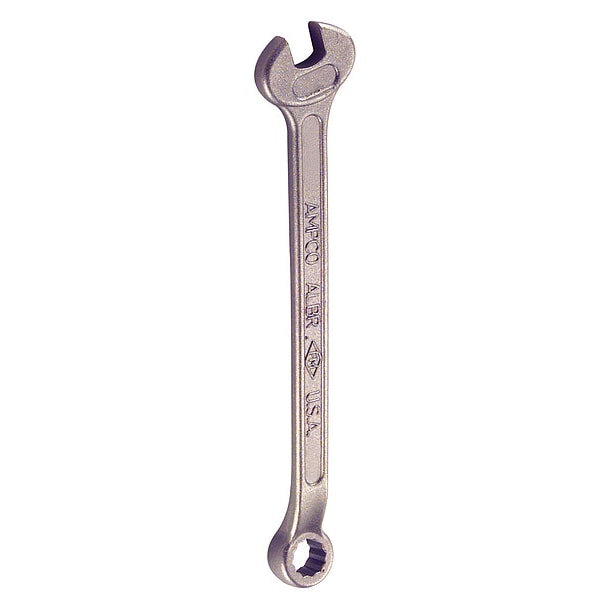 Ampco Safety Tools Combination Wrench, SAE, 9/16in Size W-631