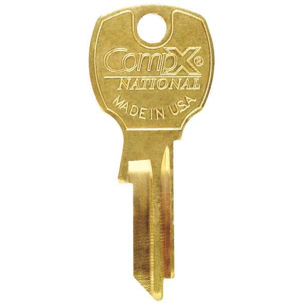 Compx National Key Blank, For 4DEF7 & 4DEF8 D4301