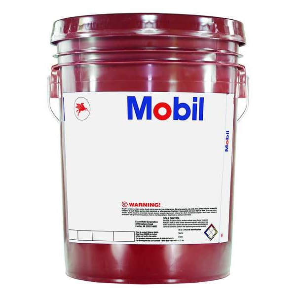 Mobil 5 gal Hydraulic Oil Pail 46 ISO Viscosity, 20 SAE 126497