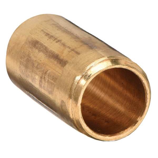 Zoro Select 3/8" MNPT x 2 ft. TBE Red Brass Pipe Sch 80 462-240X