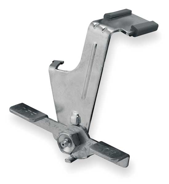 Zoro Select Caster Brake Kit, Tread Lock, 4 in, Steel FB180400