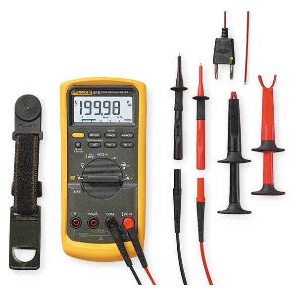 Fluke Fluke87V/E2 NIST 737.20 Digital Multimeter, 1000V, 50 MOhms