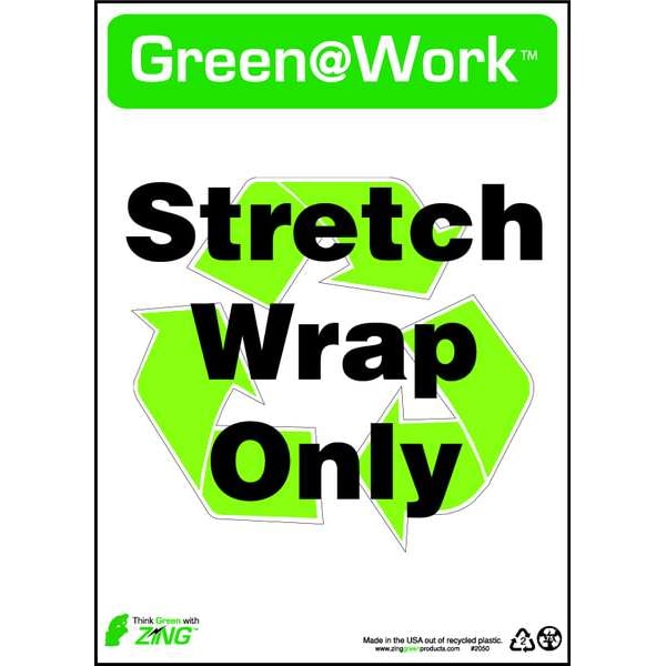 s&☺︎ Zing Sign, Stretch Wrap Only, 14X10