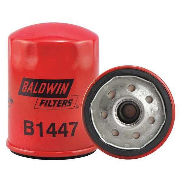 Baldwin Filters Oil Filter, Spin-On, 4-1/8"x3-1/32"x4-1/8" B1447