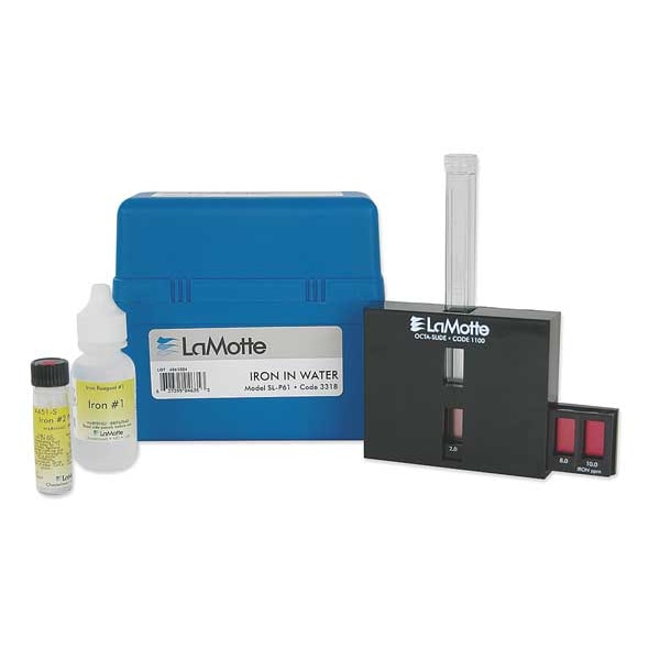 Lamotte Water Testing Kit, Iron, 0.5 to 10.0 PPM 444701 Zoro