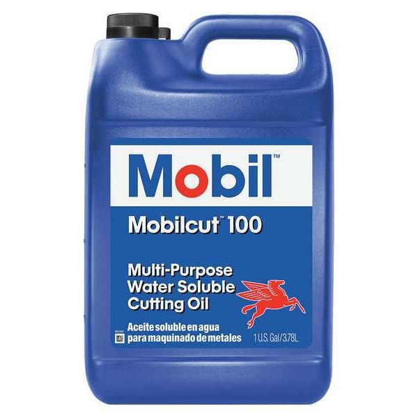 Mobil Mobilcut 100, Cutting Oil, 1 gal 121095
