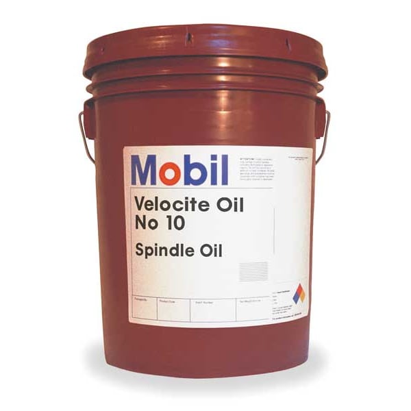 Mobil Mobil Velocite 10, Spindle Oil, 5 gal. 105481 Zoro