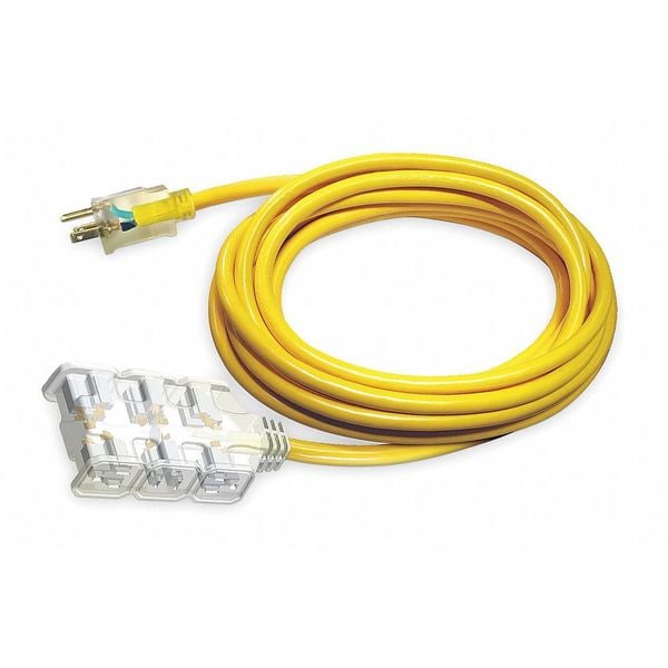 E-Cords Power Block Extension Cord 12 Gauge 50 ft.