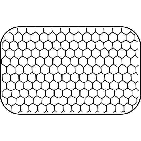CONDOR 23KX30 Hairnet,Polyester,18/",White,PK1000
