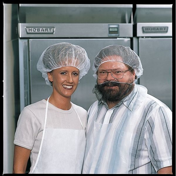 CONDOR 23KX30 Hairnet,Polyester,18/",White,PK1000