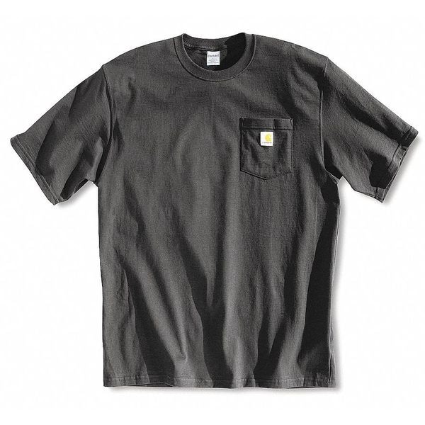 Carhartt T-Shirt, Black, 2XL K87-BLK XXL REG