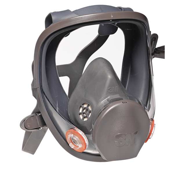 3M Full Facepiece Reusable Respirator, With Cool Flow Valve, 6000