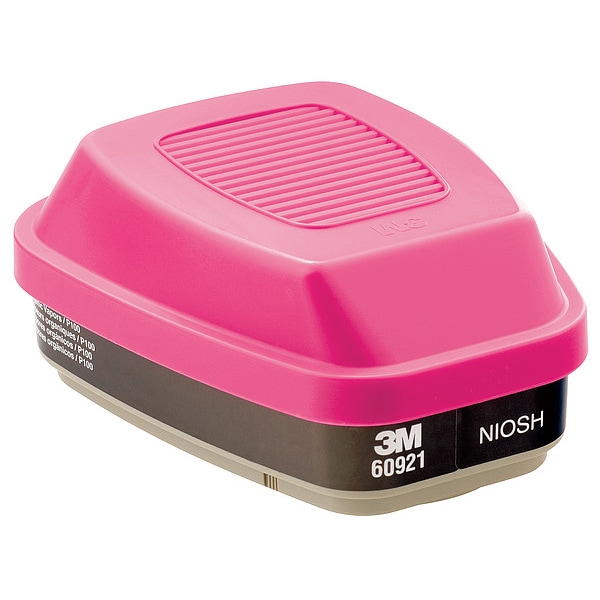 3M Combination Cartridge/Filter, Organic Vapor (OV)/P100,