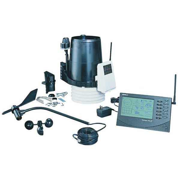 Davis Instruments Wireless Weather Station, Fan, UV Sensor 6163 Zoro