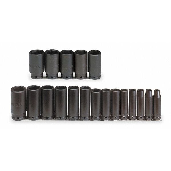 EMICKEY⭐︎ Proto 1 in Drive 6 Point Impact Socket Set 16pc J76116