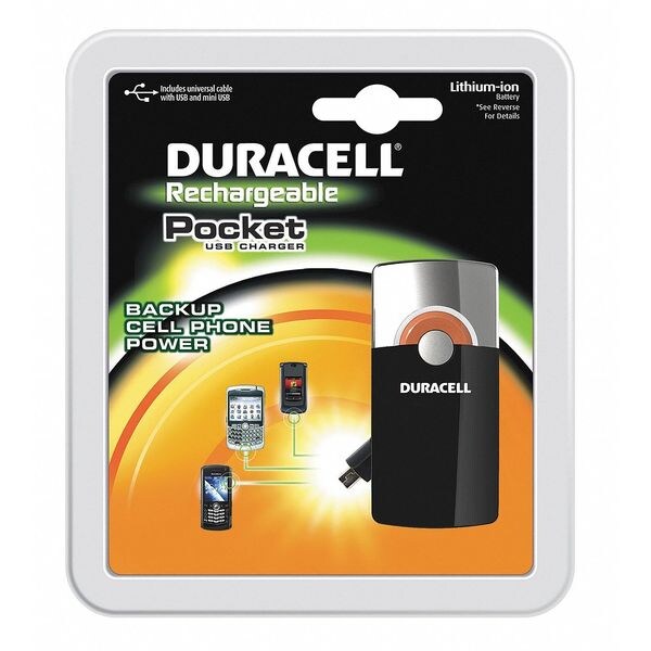 Duracell Battery and Charger, For USB and Mini USB PPS4U0001 | Zoro
