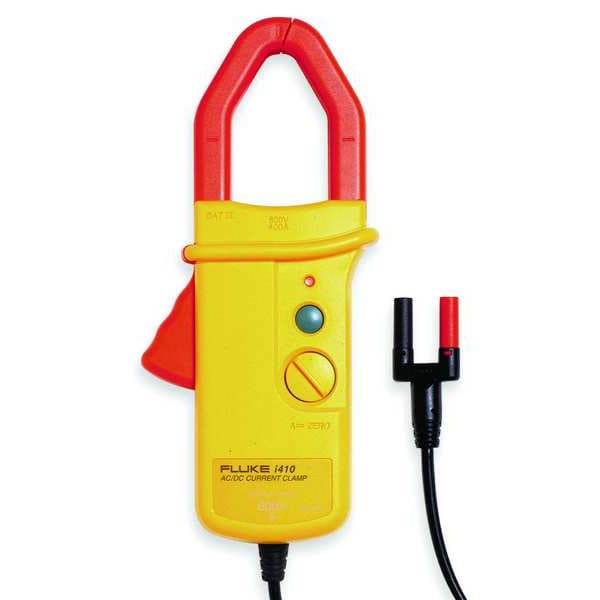 Fluke AC/DC Clamp On Current Probe, 1 to 400A Flukei410 Zoro