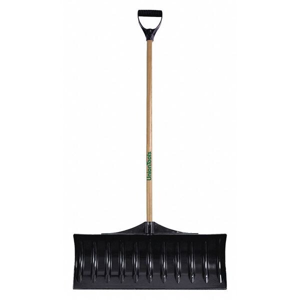 thumbnail image 2 of Zoro Select 21Ac98 Snow Shovel – 22.25" Wide Aluminum/Plastic Blade, 42" Length, D-Handle 2 of 4