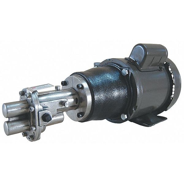 Dayton Rotary Gear Pump, 316 SS, 1/2 HP, 1 Ph 4KHN3 Zoro