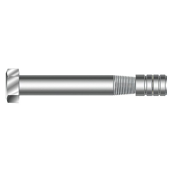 Mkt Fastening Taper Bolt Removable Anchor Bolt, 1 in Dia., 55/8" L