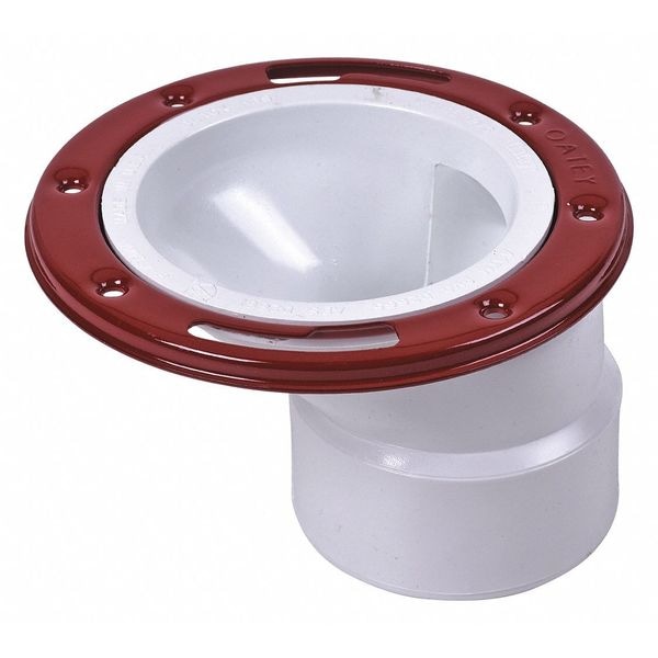 Oatey Toilet Flange, Floor, Offset 43501 Zoro