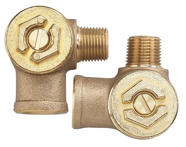 Powers Concealed Angled Check Stop for Any Shower Valve Without Check Stops 230-046