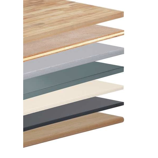Zoro Select Workbench Top, Butcher Block, 96x36, Radius 4KYZ1 | Zoro