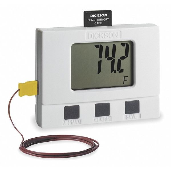 Dickson Data Logger, Temperature, 4 to 158 F SM320 Zoro