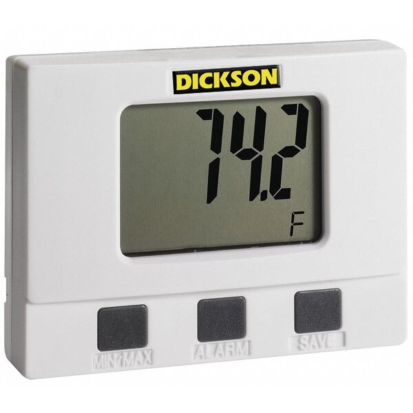 Dickson Data Logger, Temp and Humidity, 4 to158 F TM320 Zoro