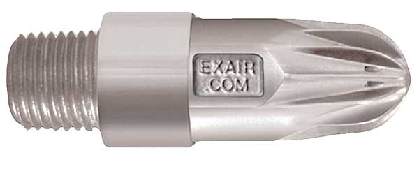 Exair Air Gun Nozzle, Safety, 2-3/8 In. L 1101SS