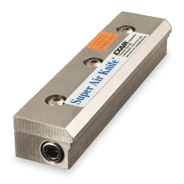 Exair Air Knife, 1/4 In NPT, 48 In L, SS 110048SS | Zoro
